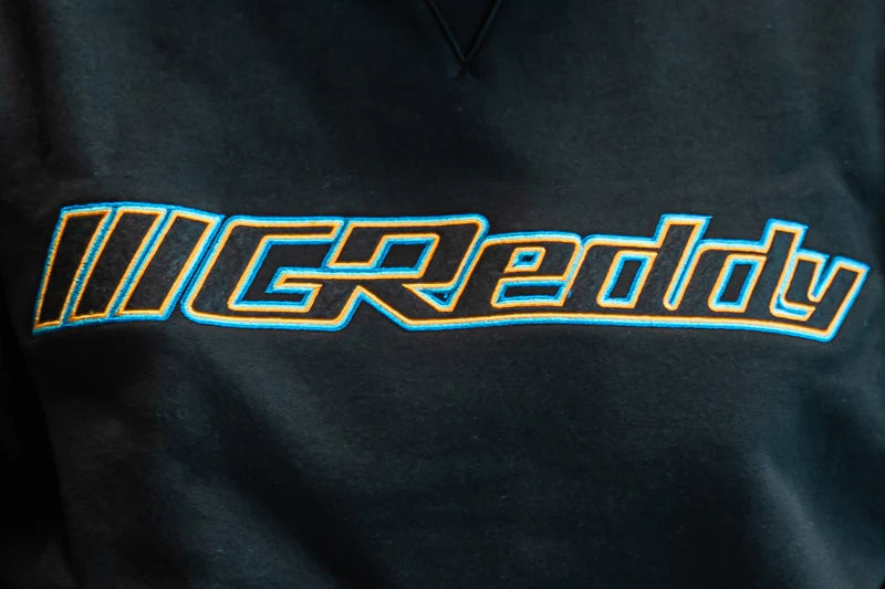 GReddy Performance Parts Slant Logo Crewneck - Black - 20413012 - Medium