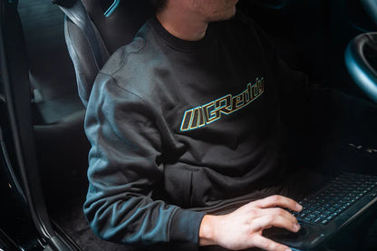 GReddy Performance Parts Slant Logo Crewneck - Black - 20413012 - Medium