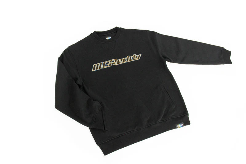 GReddy Performance Parts Slant Logo Crewneck - Black - 20413012 - Medium