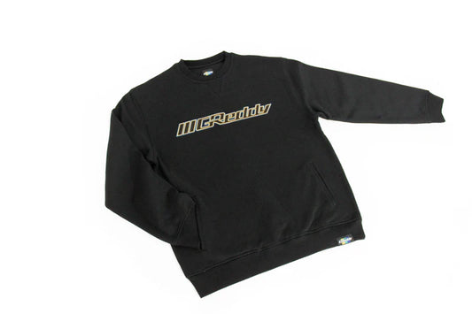 GReddy Performance Parts Slant Logo Crewneck - Black - 20413011 - Small