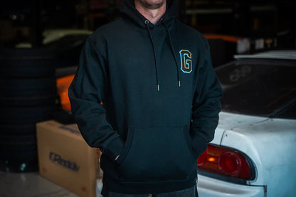 GReddy Performance Parts G Logo Pullover Hoodie - Black - 20423016 - XXXL