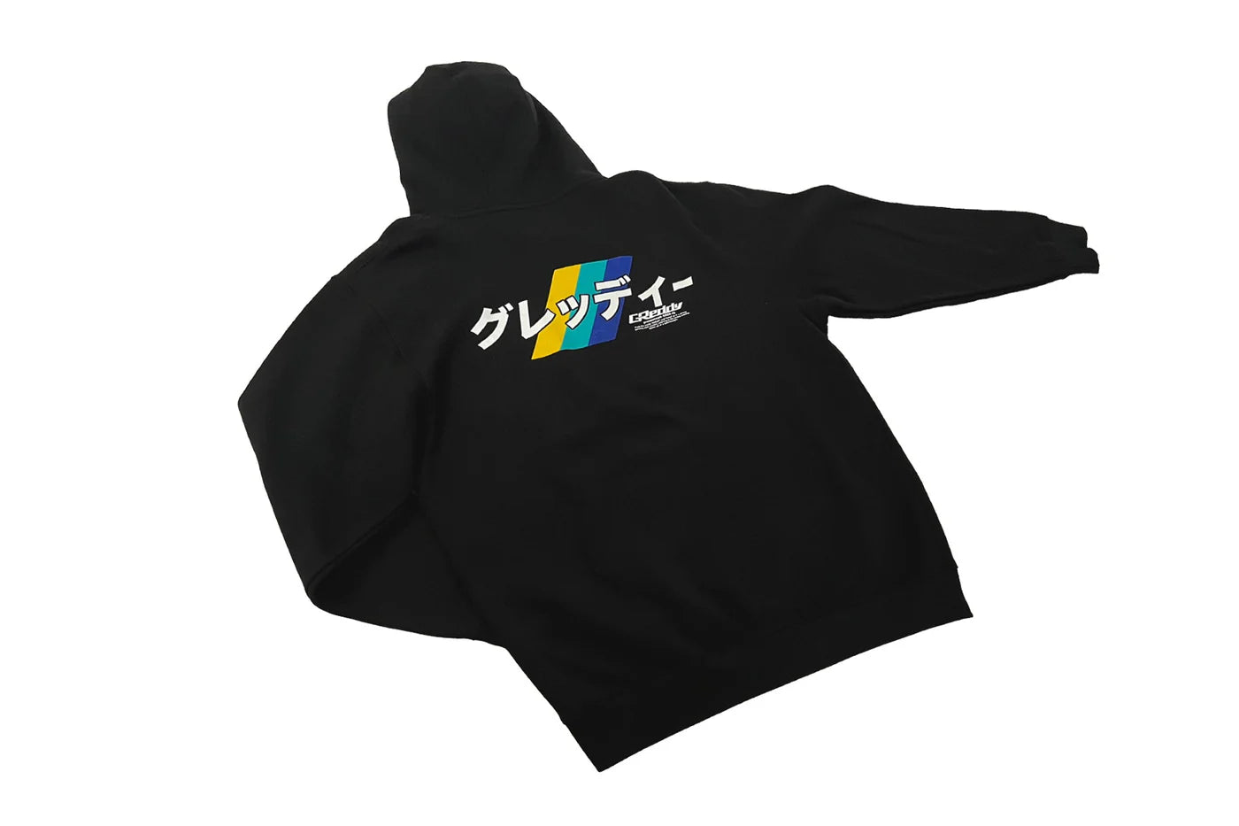 GReddy Performance Parts GReddy Katakana Pullover Hood - Black - 20424204 - X Large Black