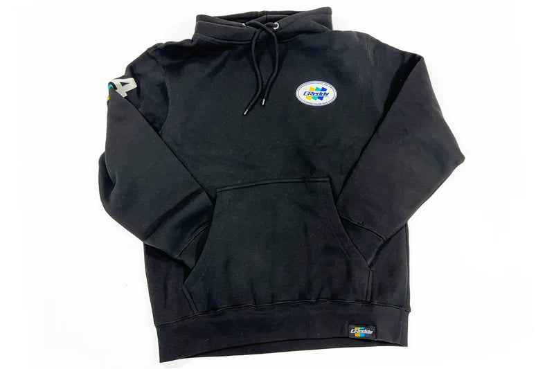 GReddy Performance Parts Racing Team Oval Logo Pullover Hood - Black - 20425202 - MD