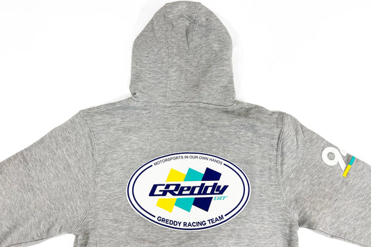 GReddy Performance Parts GReddy Racing Team Oval Logo Pullover Hood - Heather - 20425212 - MD