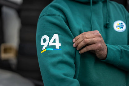 GReddy Performance Parts GReddy Racing Team Oval Logo Pullover Hood - Teal Green - 20425233 - Large Teal Green