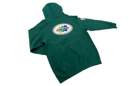 GReddy Performance Parts GReddy Racing Team Oval Logo Pullover Hood - Teal Green - 20425233 - Large Teal Green