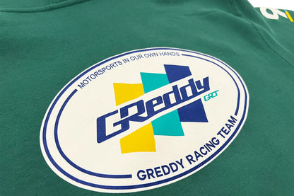 GReddy Performance Parts GReddy Racing Team Oval Logo Pullover Hood - Teal Green - 20425233 - Large Teal Green