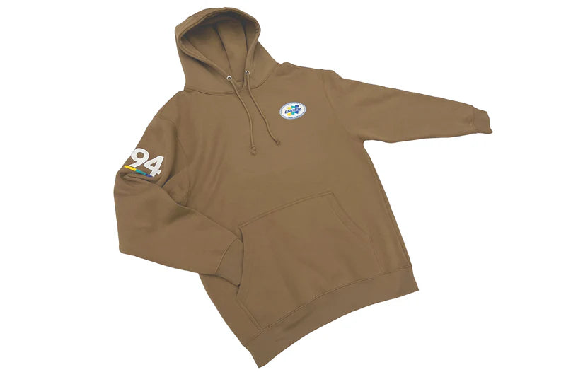 GReddy Performance Parts GReddy Racing Team Oval Logo Pullover Hood - Sand - 20425241 - SM