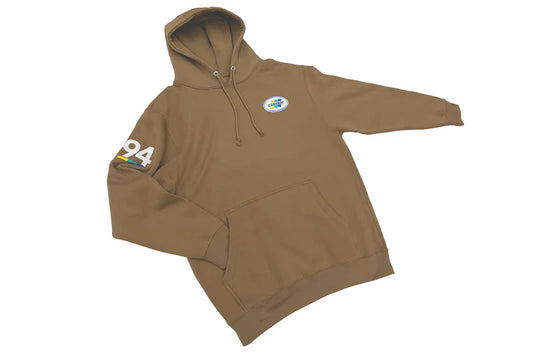 GReddy Performance Parts GReddy Racing Team Oval Logo Pullover Hood - Sand - 20425241 - SM