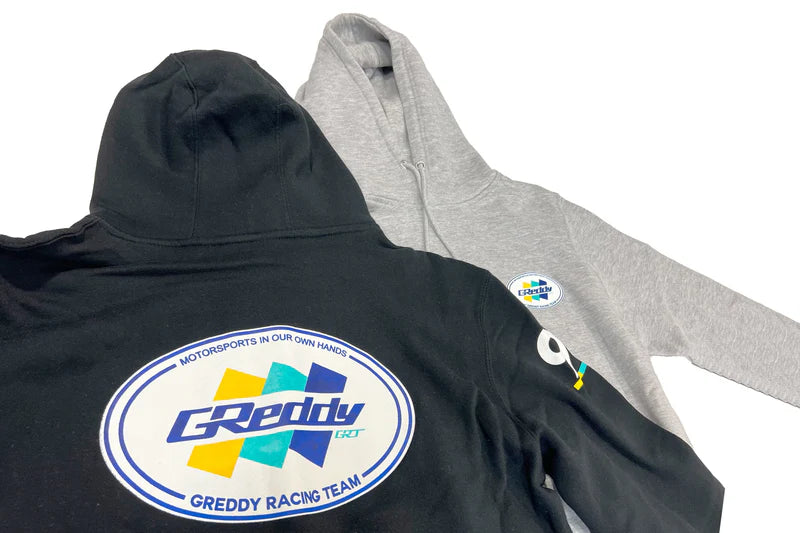 GReddy Performance Parts Racing Team Oval Logo Pullover Hood - Black - 20425202 - MD