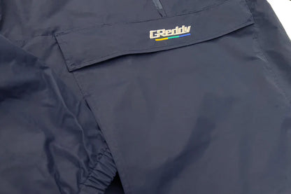 GReddy Performance Parts GReddy Understripe Nylon 1/4-Zip Hooded Jacket - Navy - 20500716 - XXXL