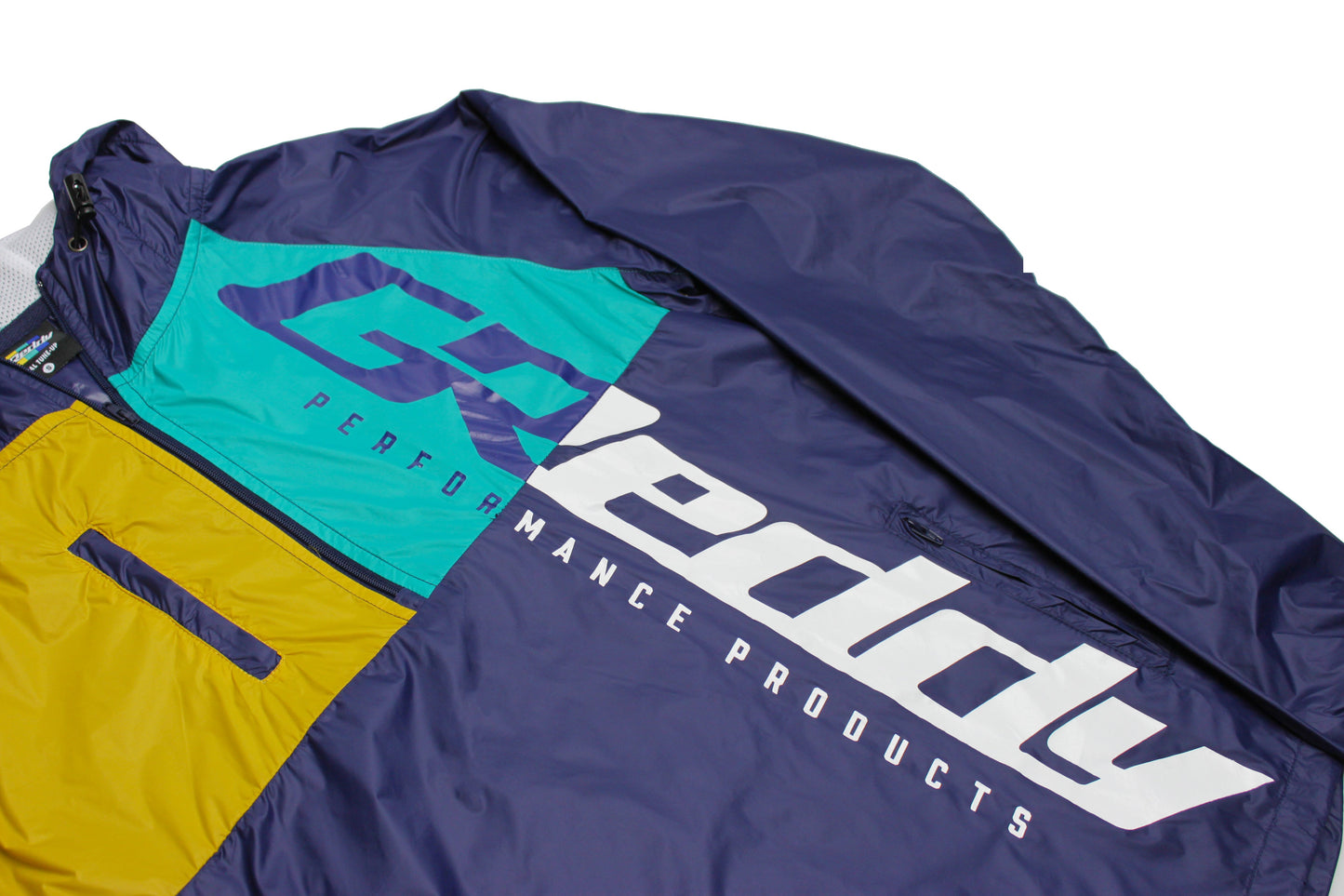 GReddy TRUST Japan GReddy Extra Light-weight Pack-able Travel Nylon Jacket - Tri-color - 20502702 - Medium