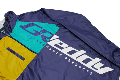 GReddy TRUST Japan GReddy Extra Light-weight Pack-able Travel Nylon Jacket - Tri-color - 20502702 - Medium