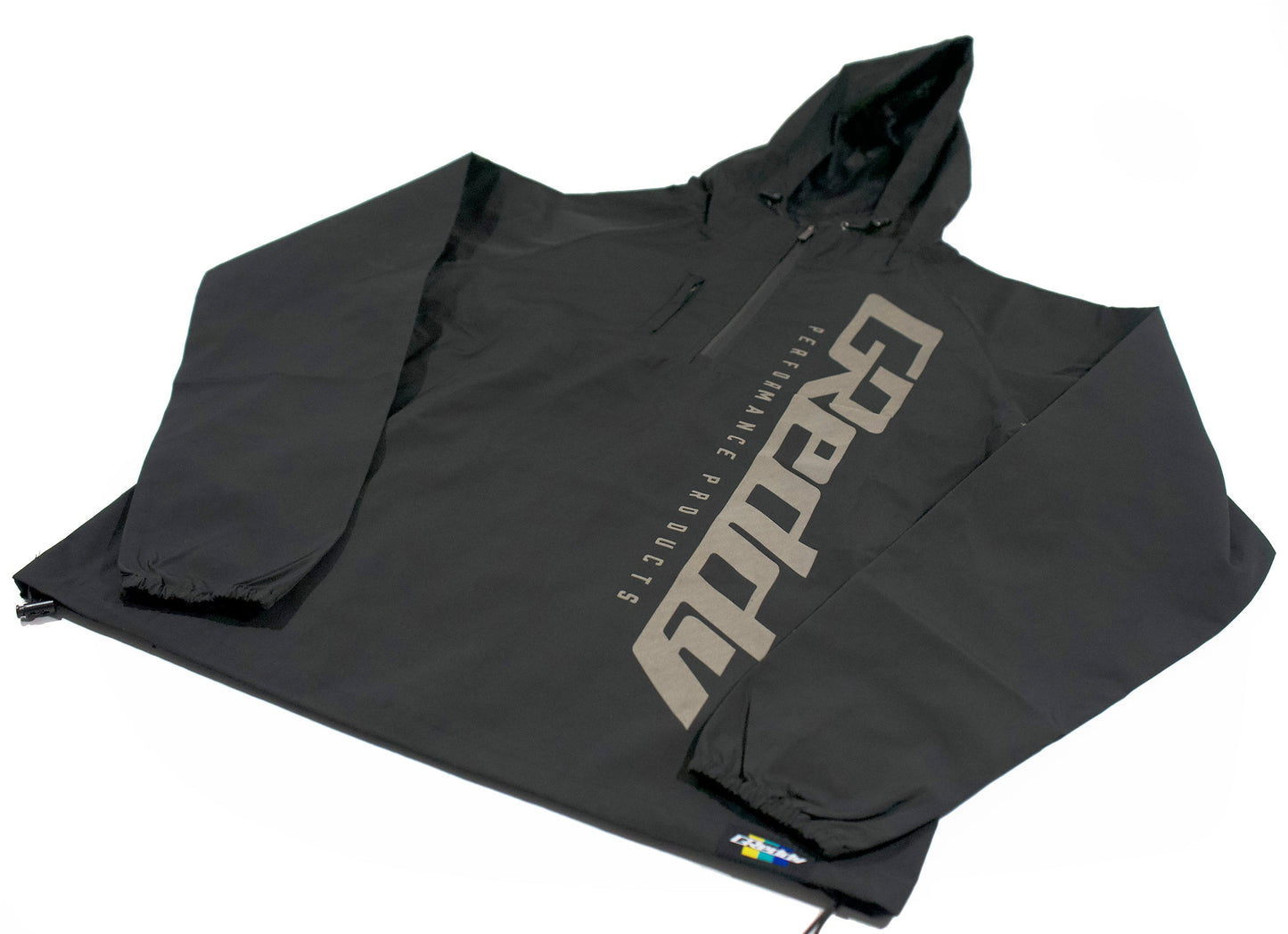 GReddy TRUST Japan GReddy Med-light weight Pack-able Travel Nylon Jacket - Black - 20502713 - Large