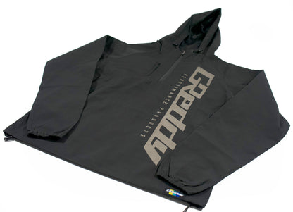 GReddy TRUST Japan GReddy Med-light weight Pack-able Travel Nylon Jacket - Black - 20502713 - Large