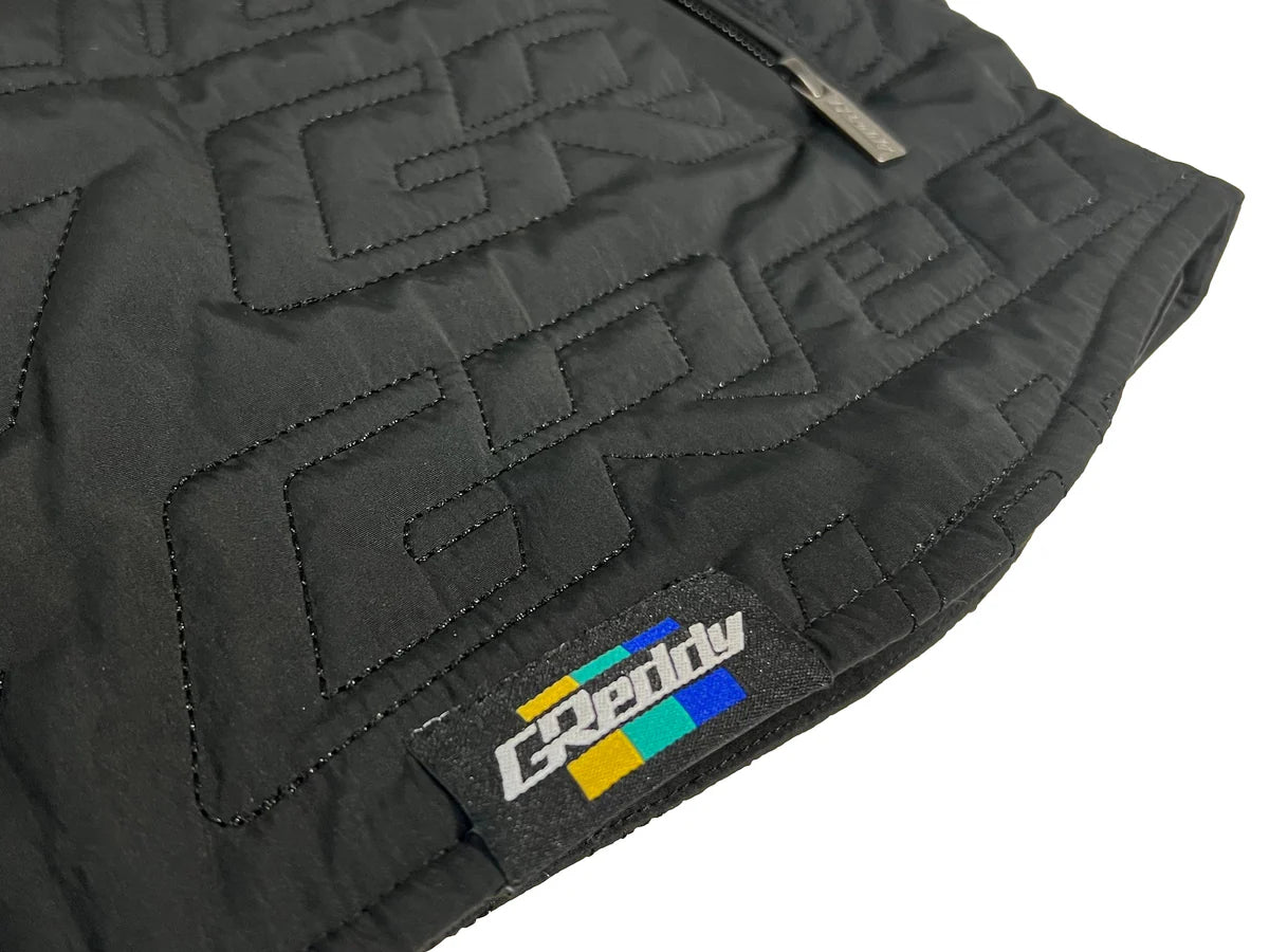 GReddy Performance Parts GReddy Quilted Nylon Jacket - Black - 20504013 - Large