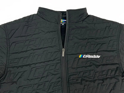 GReddy Performance Parts GReddy Quilted Nylon Jacket - Black - 20504013 - Large