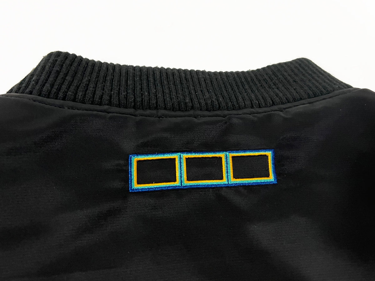 GReddy Performance Parts GReddy Satin Jacket - Black - 20503013 - Large