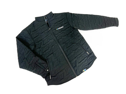 GReddy Performance Parts GReddy Quilted Nylon Jacket - Black - 20504013 - Large