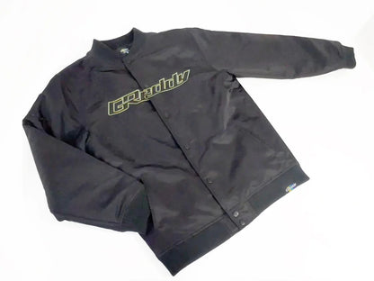 GReddy Performance Parts GReddy Satin Jacket - Black - 20503013 - Large