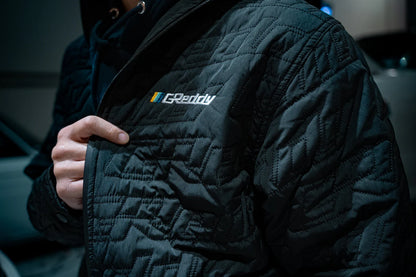 GReddy Performance Parts GReddy Quilted Nylon Jacket - Black - 20504013 - Large