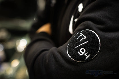 GReddy Performance Parts Varsity Zip-Up Hooded Fleece - Black - 20507206 - XXXL