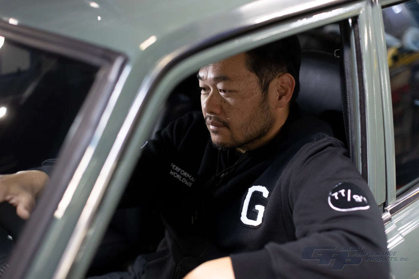 GReddy Performance Parts Varsity Zip-Up Hooded Fleece - Black - 20507206 - XXXL