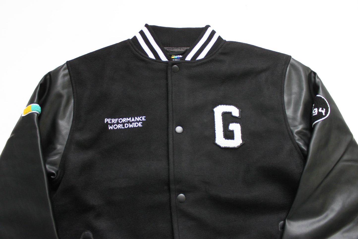 GReddy TRUST Japan GReddy Varsity Letterman Jacket - Black - 20507903 - Large