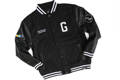 GReddy TRUST Japan GReddy Varsity Letterman Jacket - Black - 20507905 - XXL