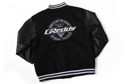 GReddy TRUST Japan GReddy Varsity Letterman Jacket - Black - 20507905 - XXL