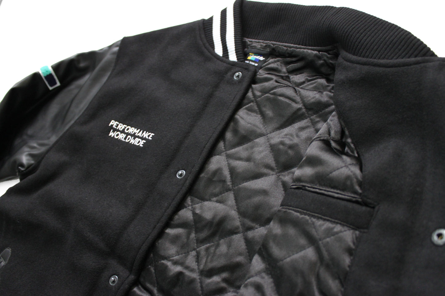 GReddy TRUST Japan GReddy Varsity Letterman Jacket - Black - 20507903 - Large