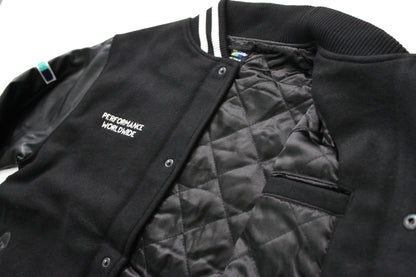 GReddy TRUST Japan GReddy Varsity Letterman Jacket - Black - 20507903 - Large
