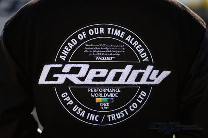 GReddy TRUST Japan GReddy Varsity Letterman Jacket - Black - 20507904 - X Large