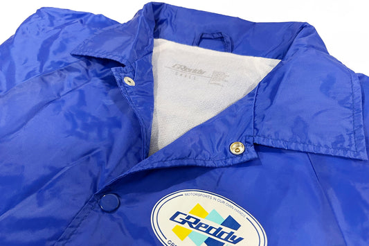 GReddy TRUST Japan GReddy Racing Team Oval Lightweight Coaches Jacket - Royal Blue - 20525013 - Large Royal