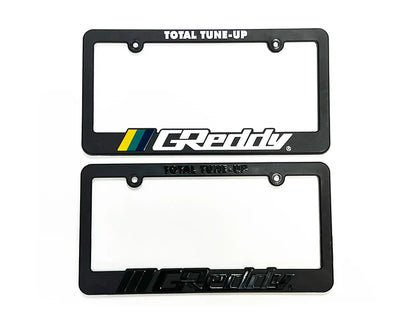 GReddy Performance Parts Total Tune Up License Plate Frame - "Black-out" or "Color" -  Classic - Colors : p/n 21112000