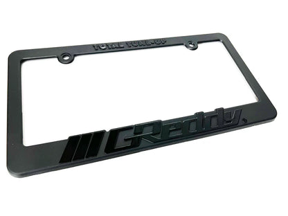 GReddy Performance Parts Total Tune Up License Plate Frame - "Black-out" or "Color" -  Classic - Colors : p/n 21112000