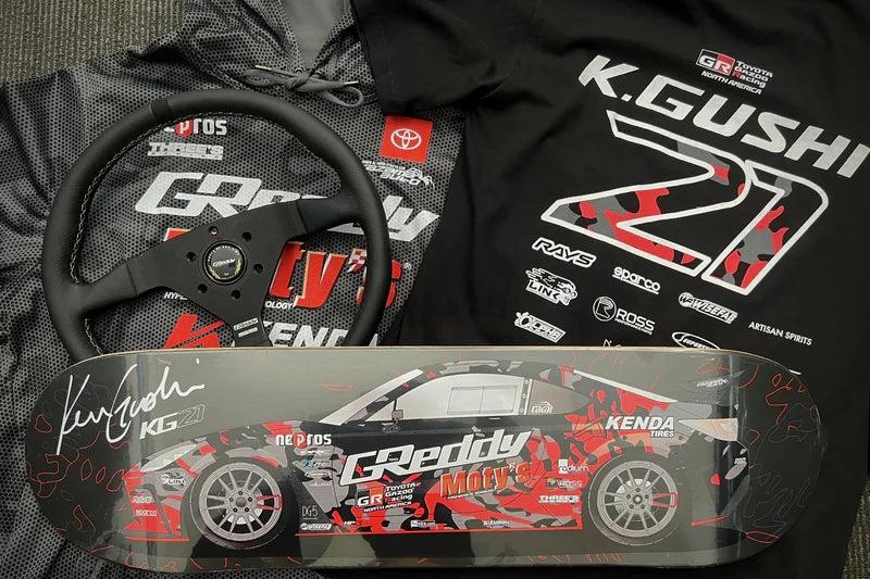 GReddy Performance Parts 2024 K.Gushi Team Skate Deck