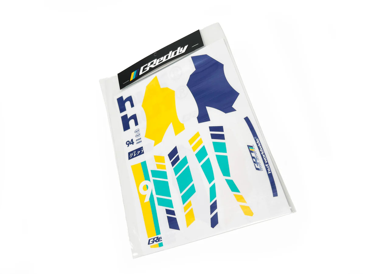 GReddy Performance Parts HUF x GReddy Yokomo Pandem A90 GR Supra 1/10 RC Body (clear) - (limited release)