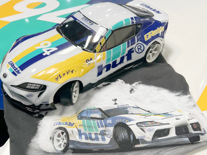 GReddy Performance Parts HUF x GReddy Yokomo Pandem A90 GR Supra 1/10 RC Body (clear) - (limited release)