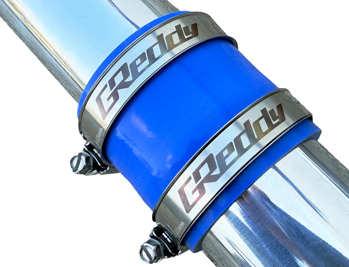 GReddy Performance Parts STAINLESS 48-65MM GREDDY DUAL-BEAD BOOST CLAMPS - (22410065S)