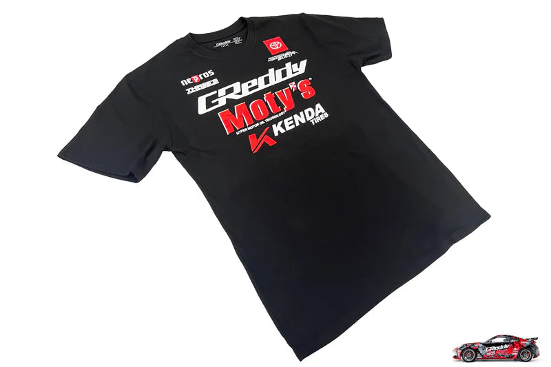 GReddy Performance Parts 2024 K.Gushi Team Tee(s) - Black - 23120002 - KG21 MD