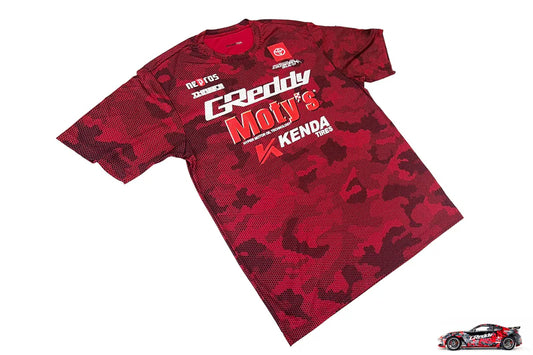 GReddy Performance Parts 2024 K.Gushi Team Dri-Fit Tee(s) - Camo Red - 23120021 - KG21 SM