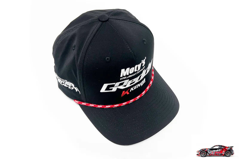 GReddy Performance Parts 2024 K.Gushi Team Snapback - Black