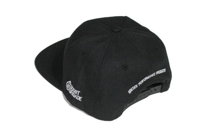 GReddy Performance Parts GPP "G" Snap-Back Cap - Black / White