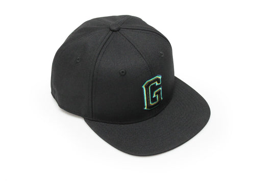 GReddy TRUST Japan GReddy 3-Color "G" Snap-Back Cap - Black