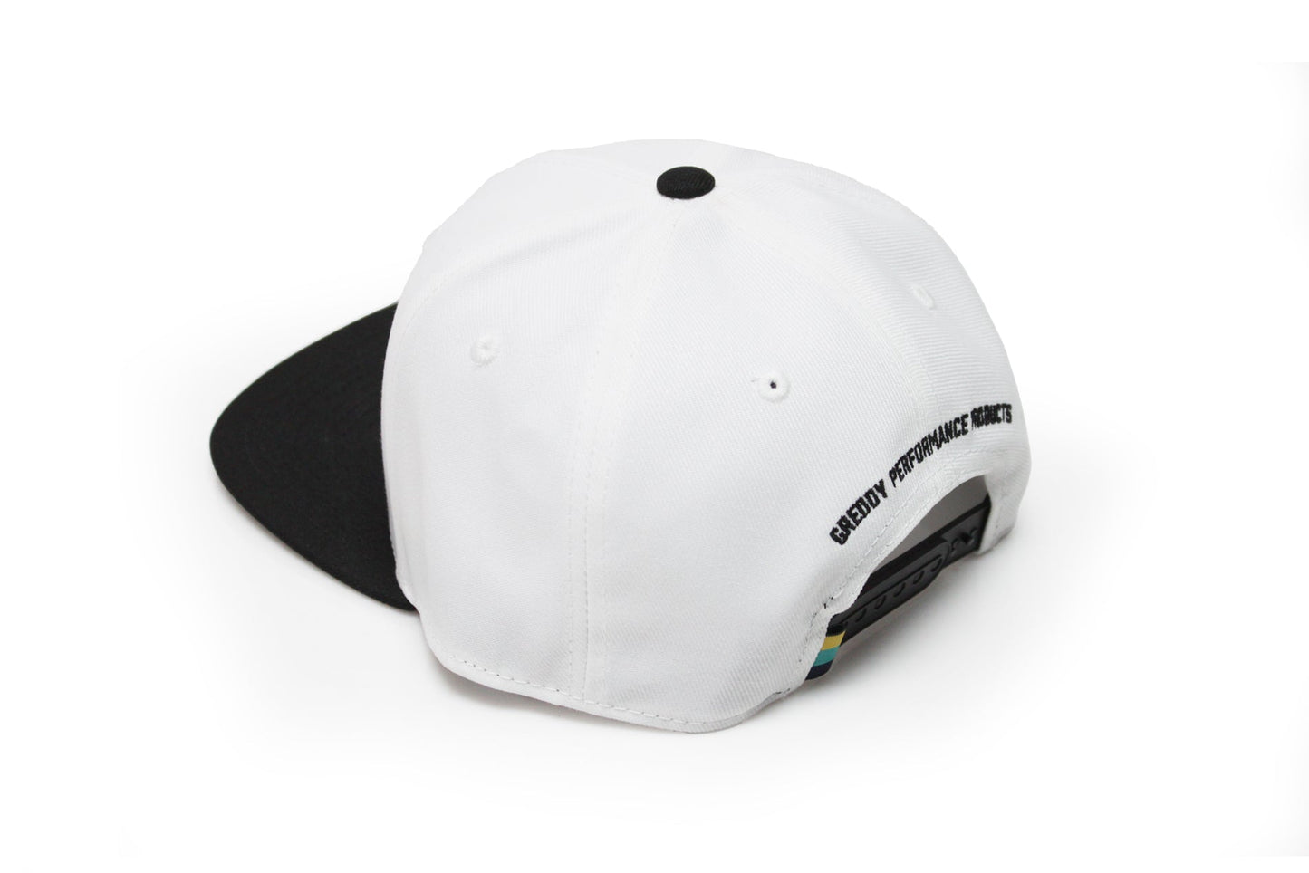 GReddy TRUST Japan GReddy 3-Color "G" Snap-Back Cap - White and Black