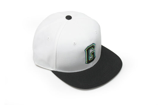 GReddy TRUST Japan GReddy 3-Color "G" Snap-Back Cap - White and Black