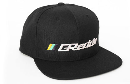GReddy Performance Parts Forward Stripe GReddy Logo Snap-Back Cap - Black