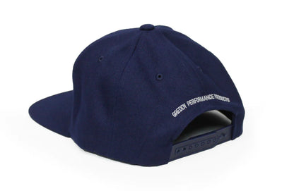 GReddy Performance Parts Forward Stripe GReddy Logo Snap-Back Cap - Navy Blue