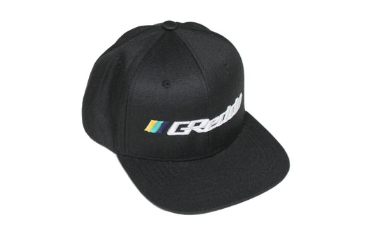 GReddy Performance Parts Forward Stripe GReddy Logo Snap-Back Cap - Black